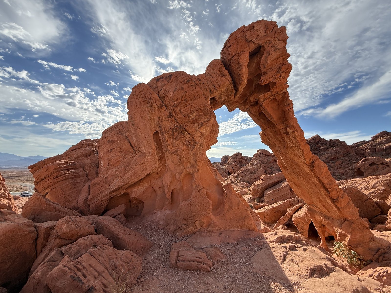 Elephant Rock, l'arche en forme d'éléphant de Valley of Fire